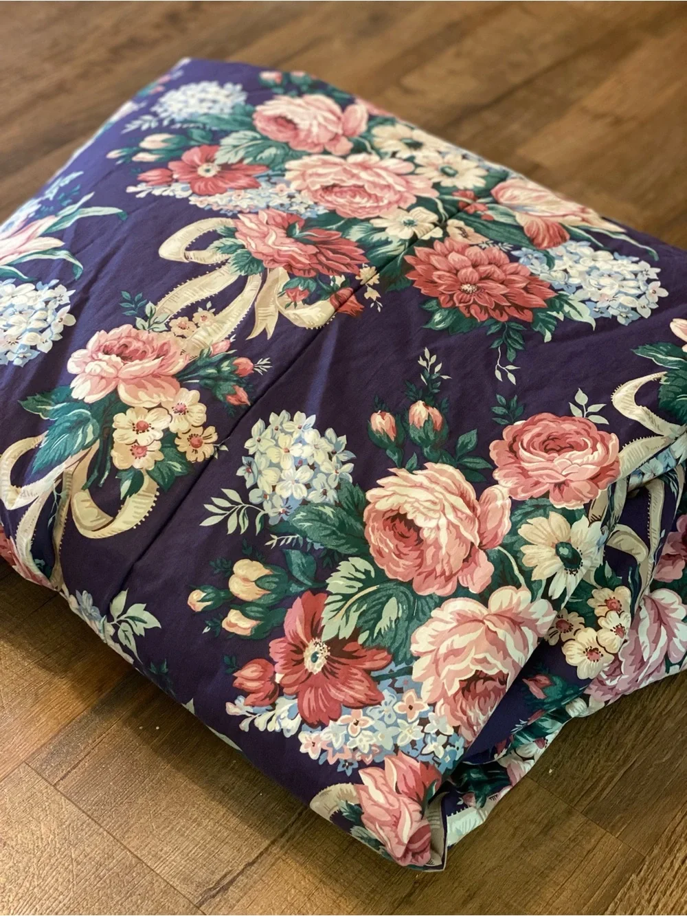 Vintage 90’s Floral Comforter Bedspread Ralph Lauren?